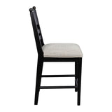 Chadworth Upholstered Barstool (Set Of 2) - Black