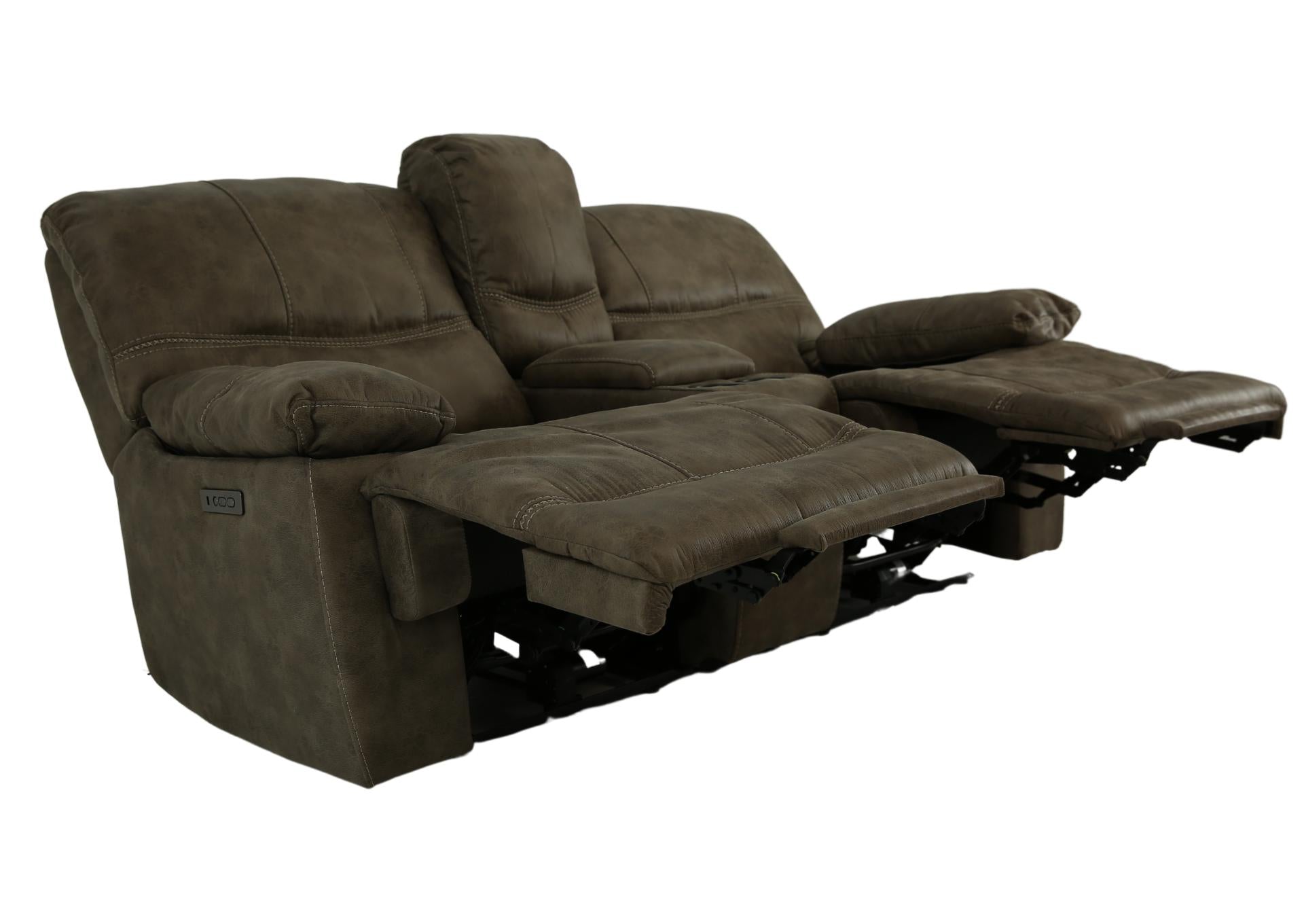 Odessa Power Zero Gravity Reclining Loveseat With Console - Tumbleweed - Additional View 1