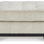 Ashley Furniture - MAXON PLACE STONE OVERSIZED OTTOMAN - Beige Fabric - Ottomans - Additional View 2