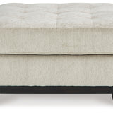Ashley Furniture - MAXON PLACE STONE OVERSIZED OTTOMAN - Beige Fabric - Ottomans - Additional View 2