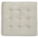 Ashley Furniture - MAXON PLACE STONE OVERSIZED OTTOMAN - Beige Fabric - Ottomans - Additional View 3