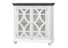 Park Avenue Cabinet - White/Weathered