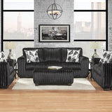 Lush Black Sofa
