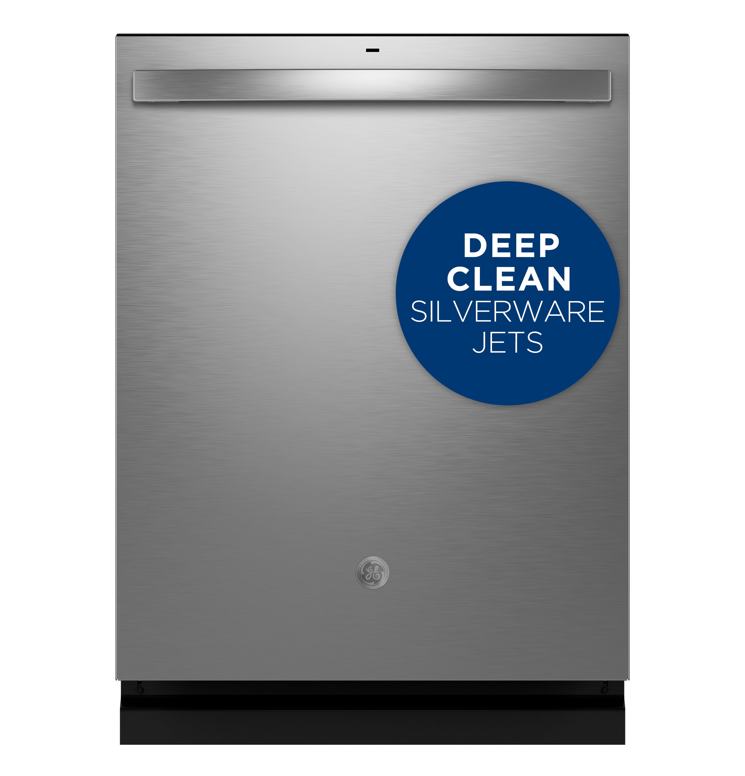 GE FINGERPRINT RESISTANT STAINLESS STEEL TOP CONTROL DISHWASHER - Pearl Silver - Dishwashers - Additional View 1