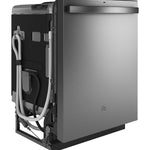 GE FINGERPRINT RESISTANT STAINLESS STEEL TOP CONTROL DISHWASHER - Pearl Silver - Dishwashers - Additional View 32