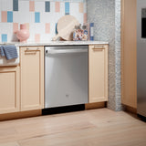 GE FINGERPRINT RESISTANT STAINLESS STEEL TOP CONTROL DISHWASHER - Pearl Silver - Dishwashers - Additional View 6