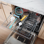 GE FINGERPRINT RESISTANT STAINLESS STEEL TOP CONTROL DISHWASHER - Pearl Silver - Dishwashers - Additional View 8