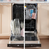 GE FINGERPRINT RESISTANT STAINLESS STEEL TOP CONTROL DISHWASHER - Pearl Silver - Dishwashers - Additional View 23