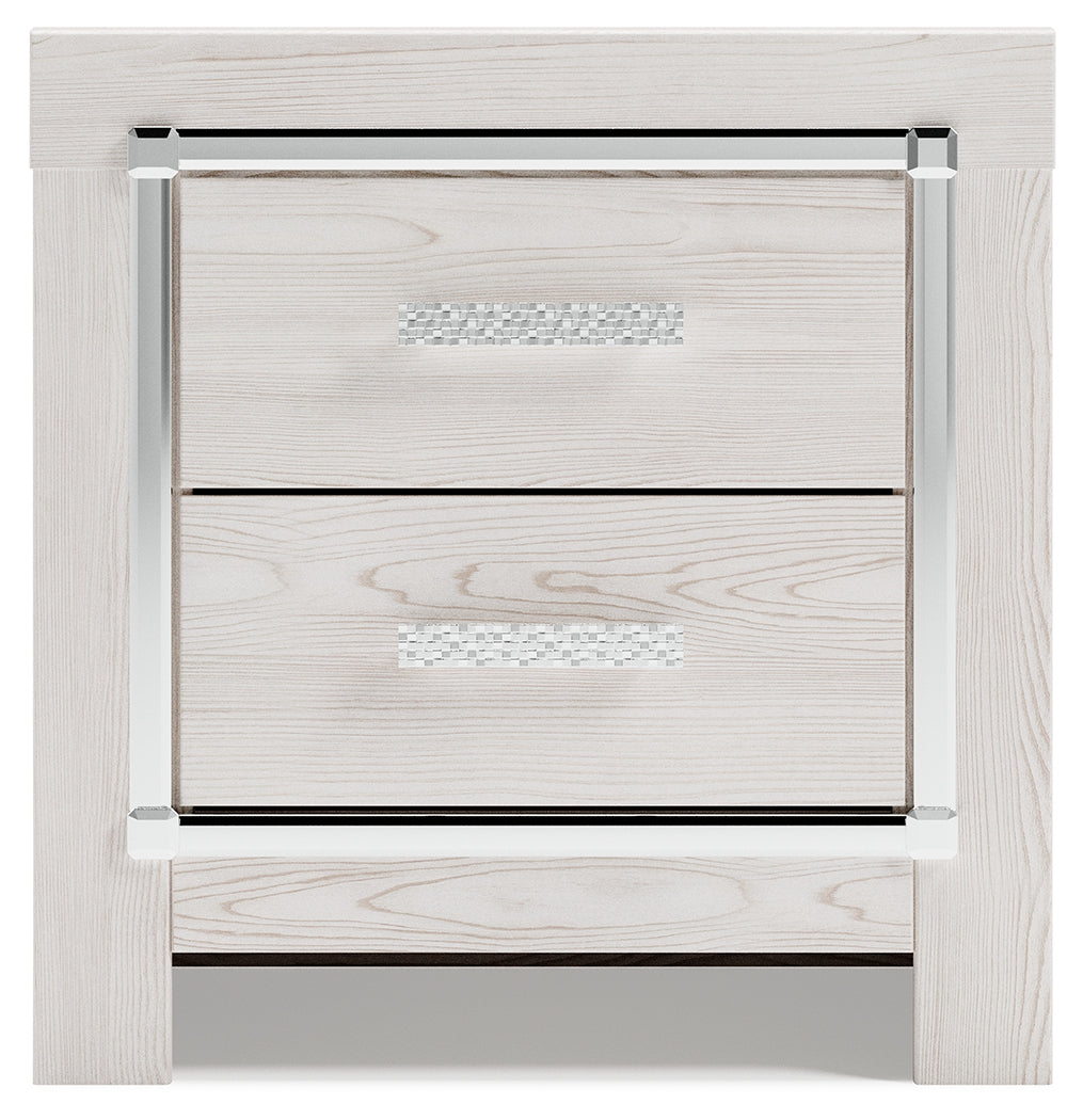 Ashley Furniture - ALTYRA WHITE NIGHTSTAND - Wood - Nightstands - Additional View 2