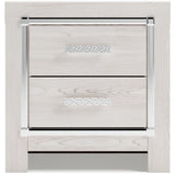 Ashley Furniture - ALTYRA WHITE NIGHTSTAND - Wood - Nightstands - Additional View 2