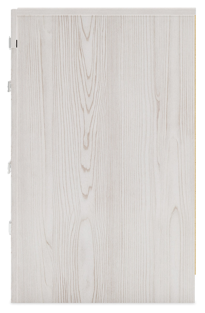 Ashley Furniture - ALTYRA WHITE NIGHTSTAND - Wood - Nightstands - Additional View 5