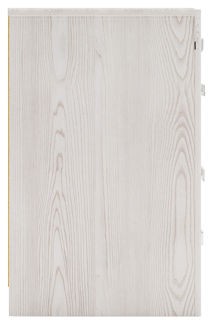 Ashley Furniture - ALTYRA WHITE NIGHTSTAND - Wood - Nightstands - Additional View 7