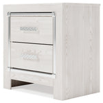 Ashley Furniture - ALTYRA WHITE NIGHTSTAND - Wood - Nightstands - Additional View 8