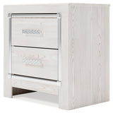 Ashley Furniture - ALTYRA WHITE NIGHTSTAND - Wood - Nightstands - Additional View 8