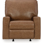 Ashley Furniture - BOLSENA CARAMEL LEATHER RECLINER - Light Brown Leather Match - Recliners - Additional View 3