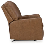 Ashley Furniture - BOLSENA CARAMEL LEATHER RECLINER - Light Brown Leather Match - Recliners - Additional View 4
