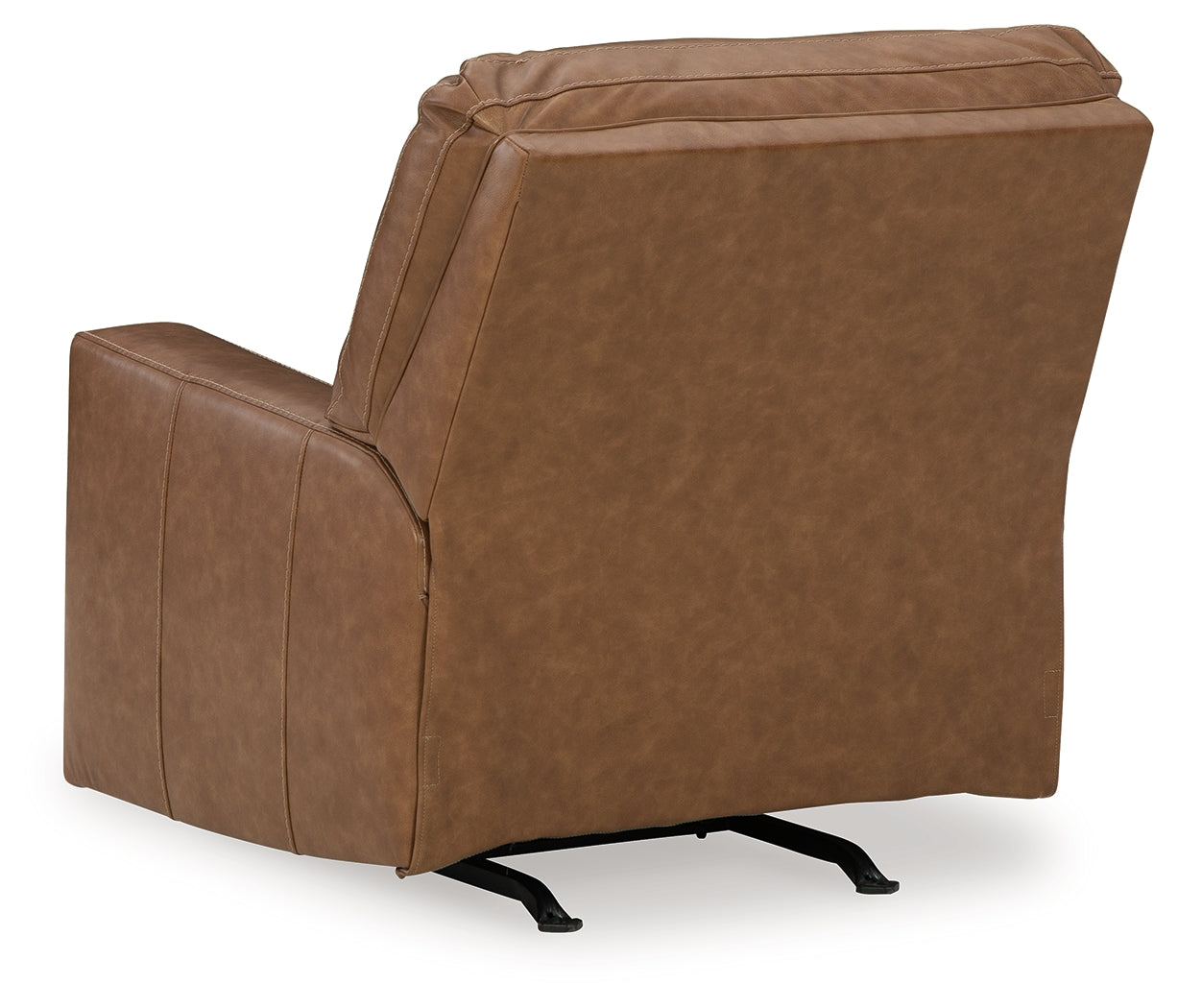 Ashley Furniture - BOLSENA CARAMEL LEATHER RECLINER - Light Brown Leather Match - Recliners - Additional View 5