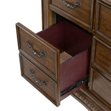 Cadenza Brown Dresser And Mirror