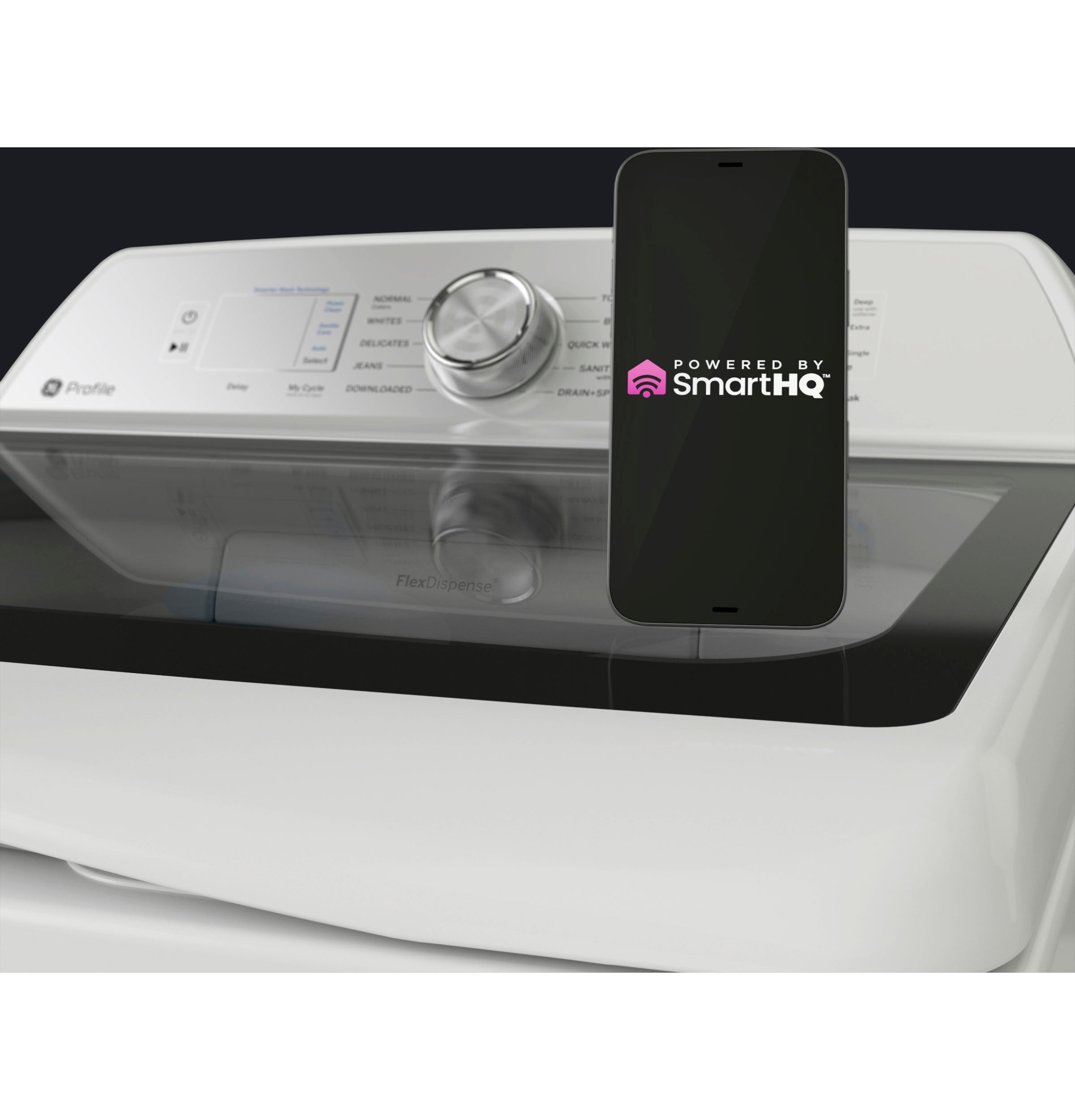 GE WHITE PROFILE 4.9CU TOP LOAD WASHER - Washers - Additional View 15
