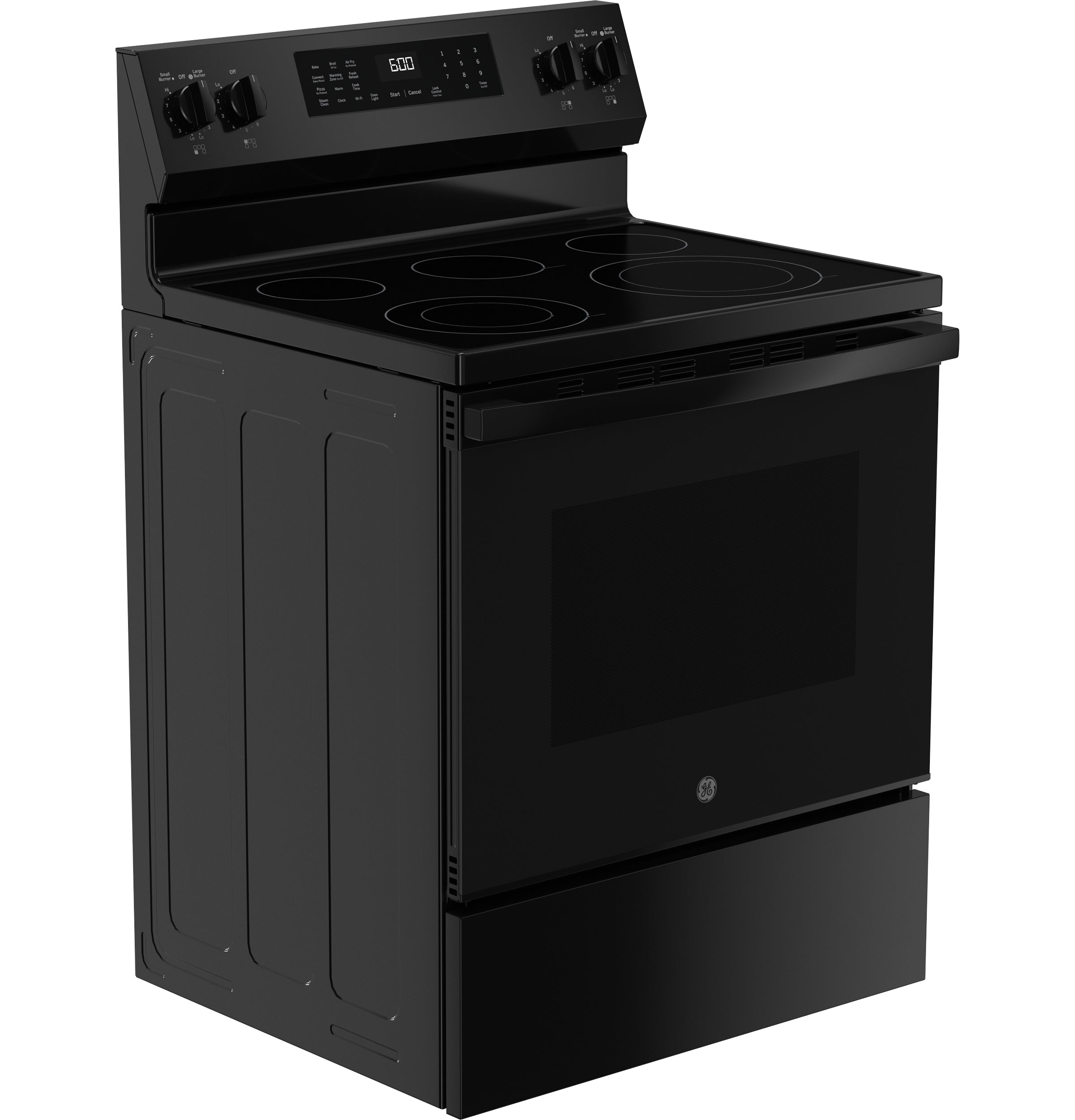 GE BLACK ELECTRIC CONVECTION WITH AIR FRY RANGE - Ranges - Additional View 34