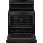 GE BLACK ELECTRIC CONVECTION WITH AIR FRY RANGE - Ranges - Additional View 2
