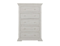 International Furniture Direct - TERRA WHITE CHEST - Wood - Chests