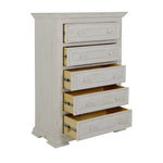 International Furniture Direct - TERRA WHITE CHEST - Wood - Chests - Additional View 2