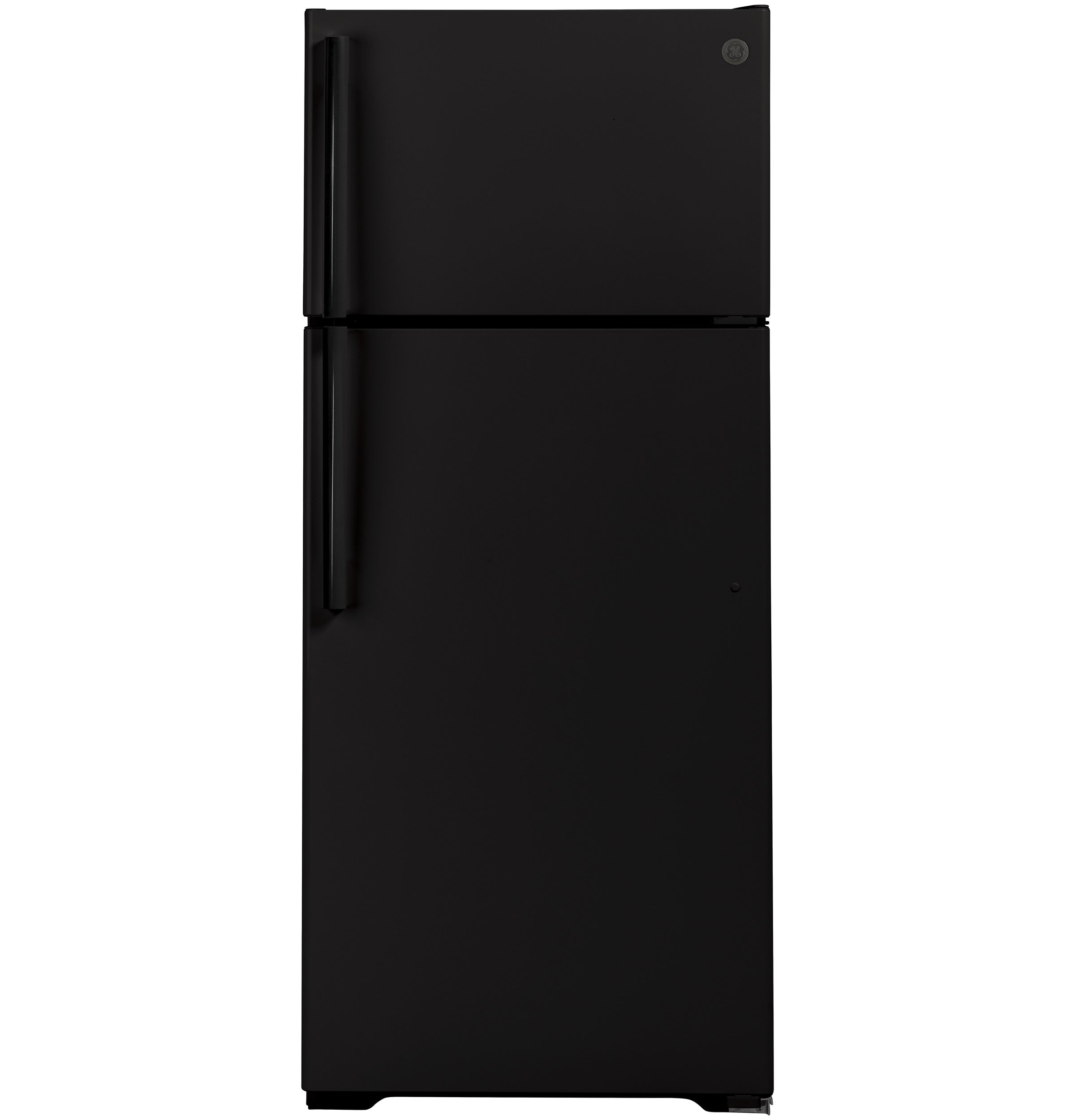 GE BLACK 18C TOP FREEZER REFRIGERATOR - Refrigerators
