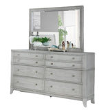 MINDI WASHED DRESSER AND MIRROR