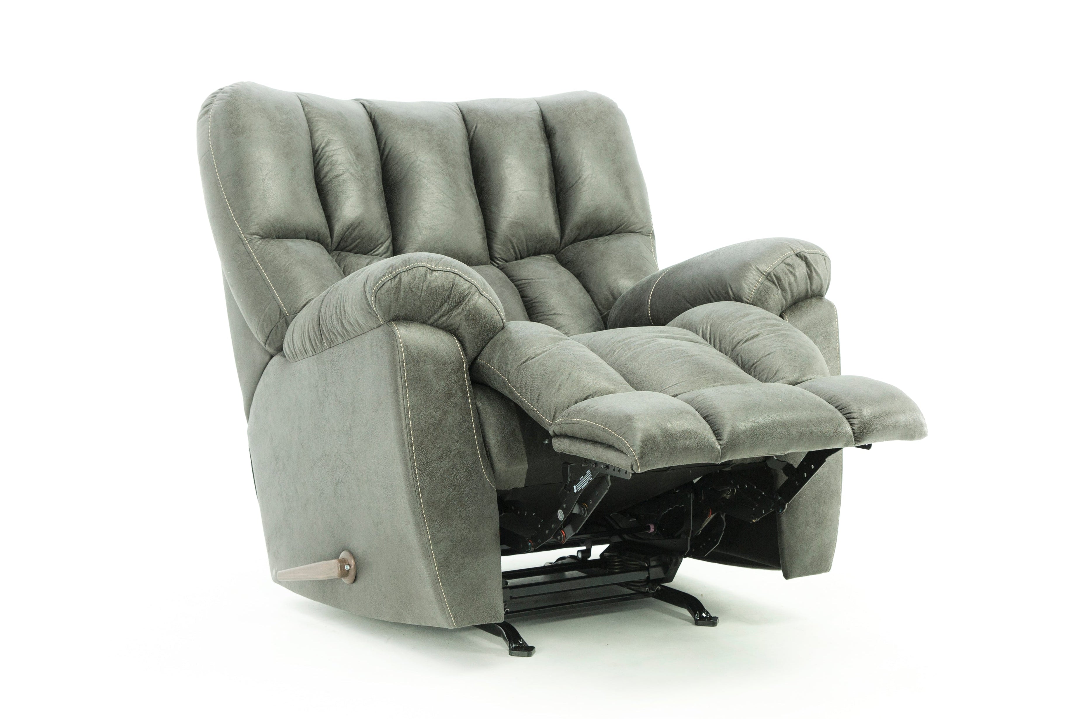 Denver Rocker Recliner - Tar - Additional View 4