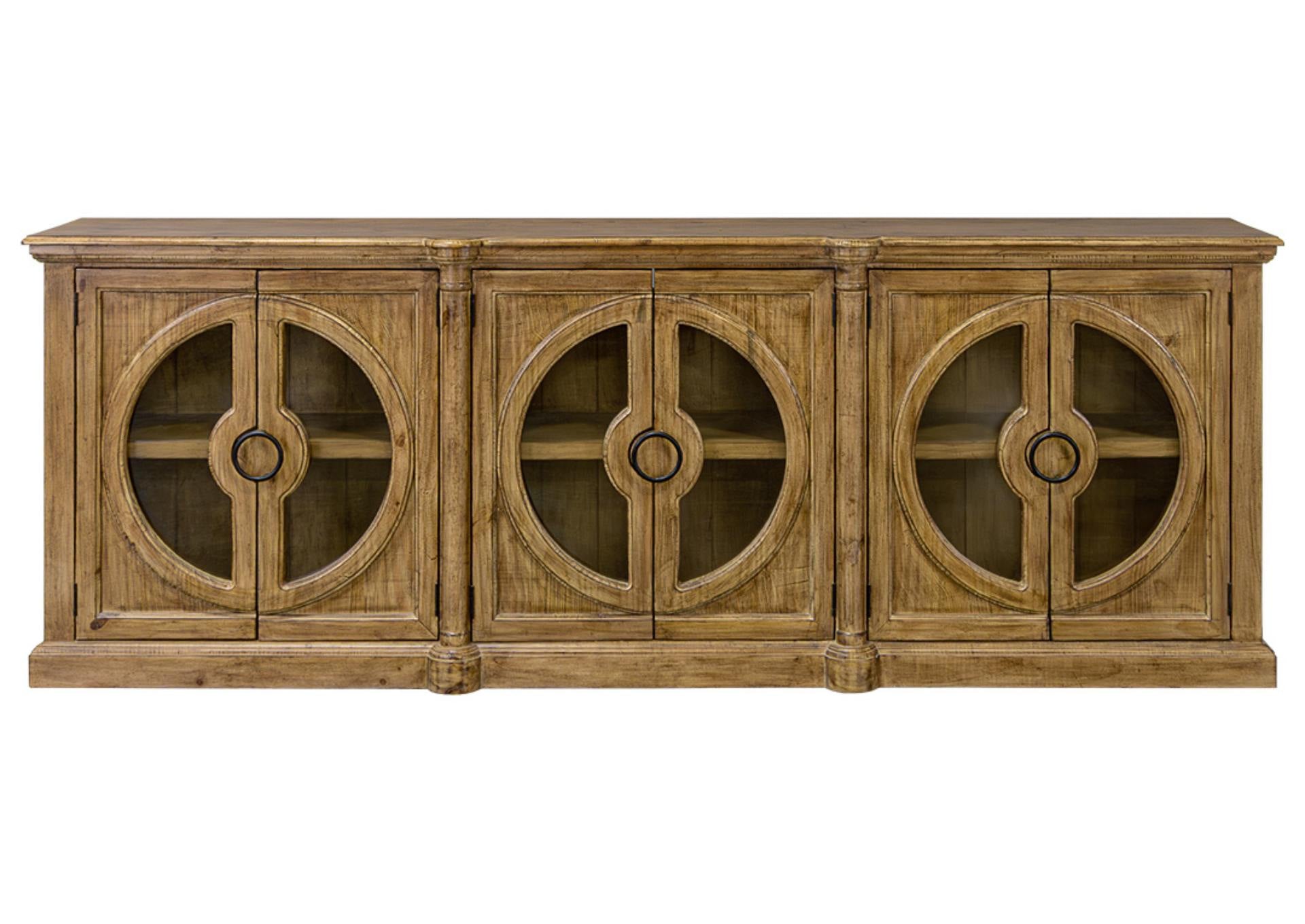 EVERTON SMOOTH PECAN CONSOLE