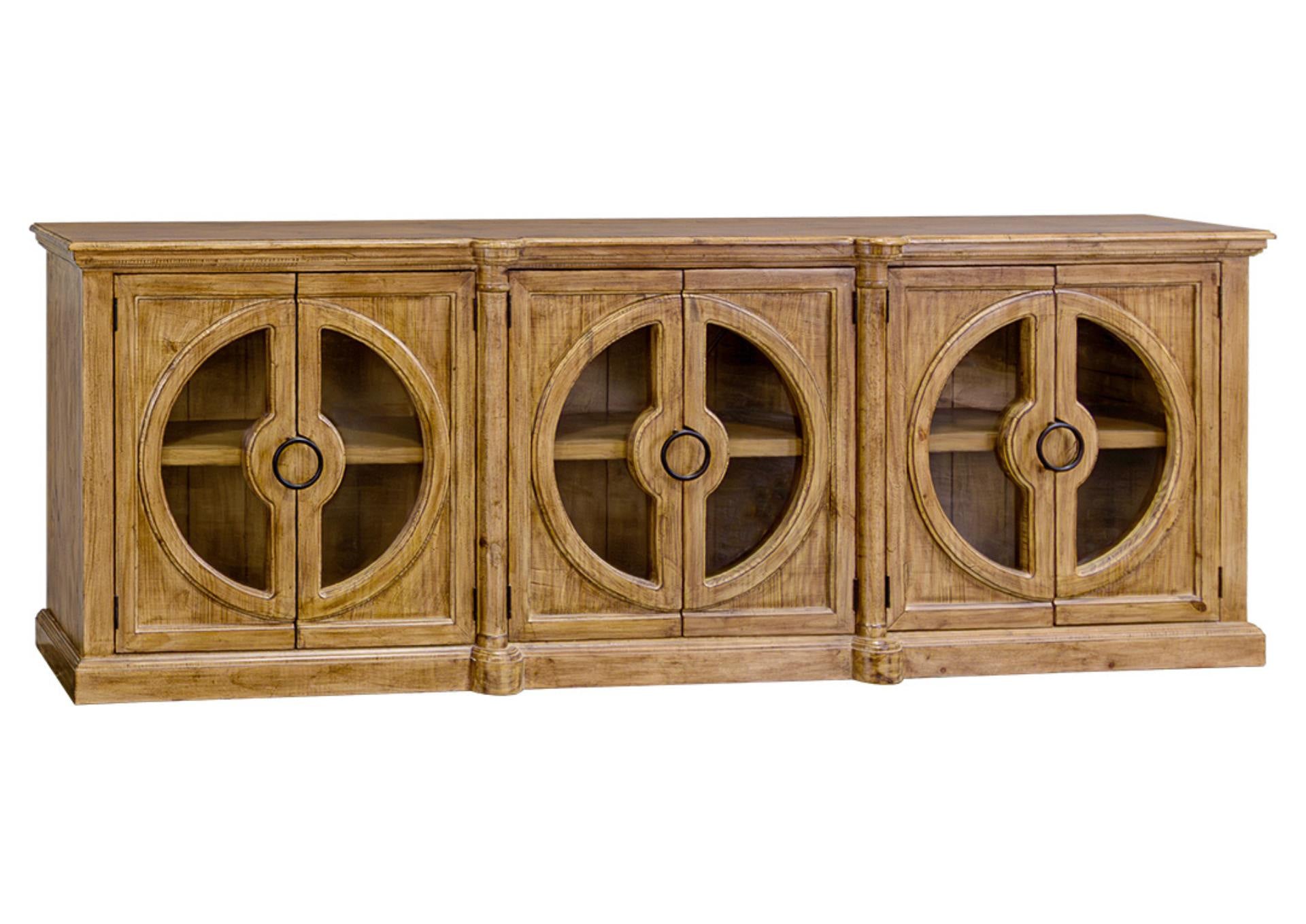 EVERTON SMOOTH PECAN CONSOLE - Additional View 1