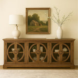 EVERTON SMOOTH PECAN CONSOLE - Additional View 3