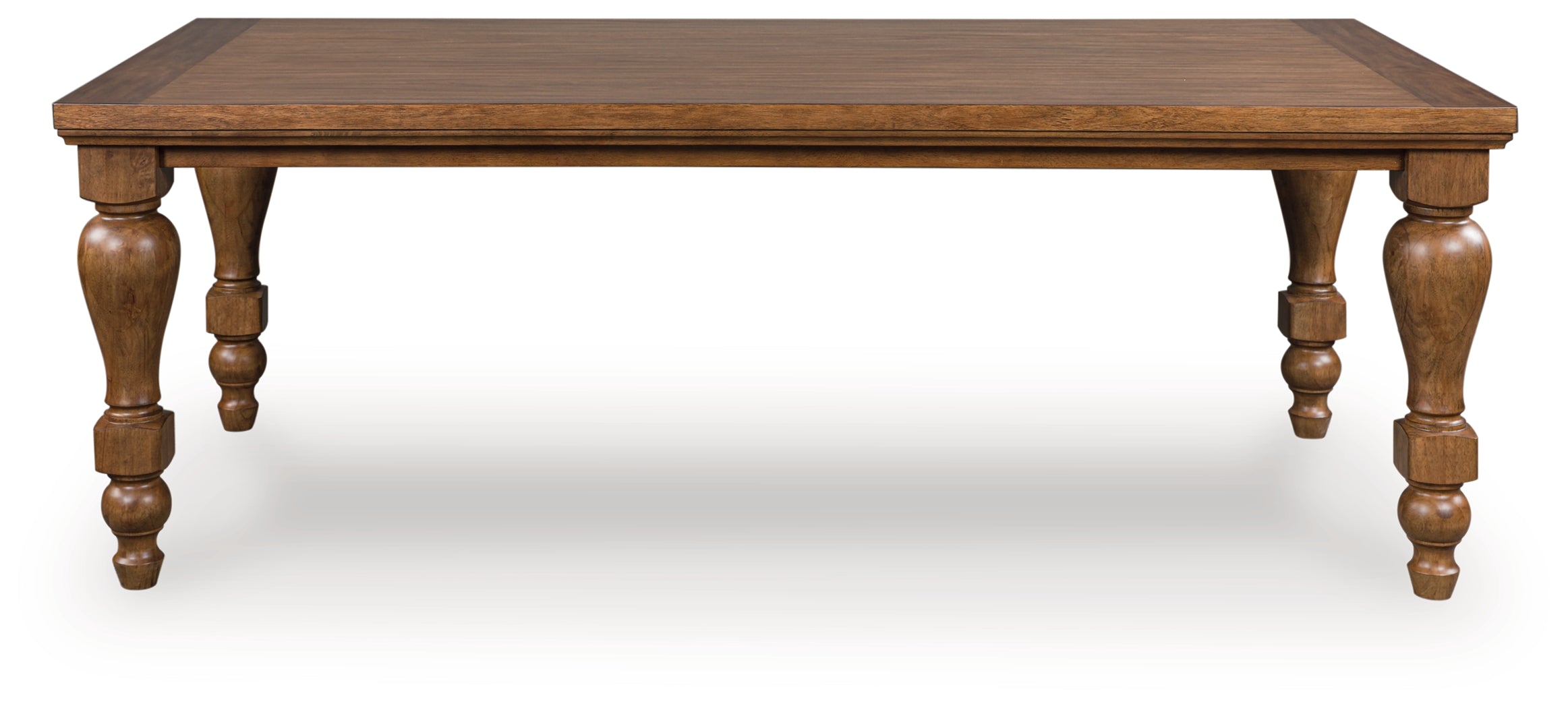 Ashley Furniture - CHADWORTH BROWN DINING TABLE - Light Brown Wood - Tables - Additional View 2