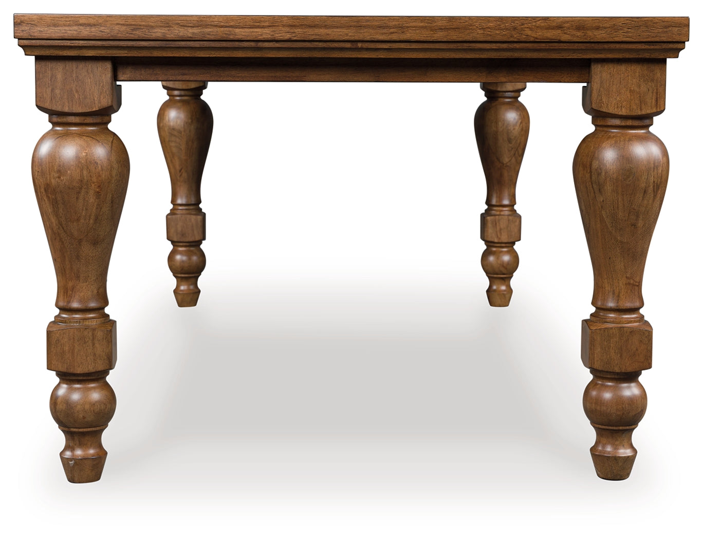Ashley Furniture - CHADWORTH BROWN DINING TABLE - Light Brown Wood - Tables - Additional View 3
