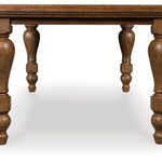 Ashley Furniture - CHADWORTH BROWN DINING TABLE - Light Brown Wood - Tables - Additional View 3