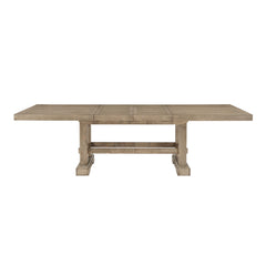 Steve Silver Furniture - Napa Dining Table - Sand - Light Brown Wood - Tables