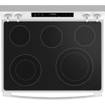 GE WHITE ELECTRIC CONVECTION WITH AIR FRY RANGE - Ranges - Additional View 1