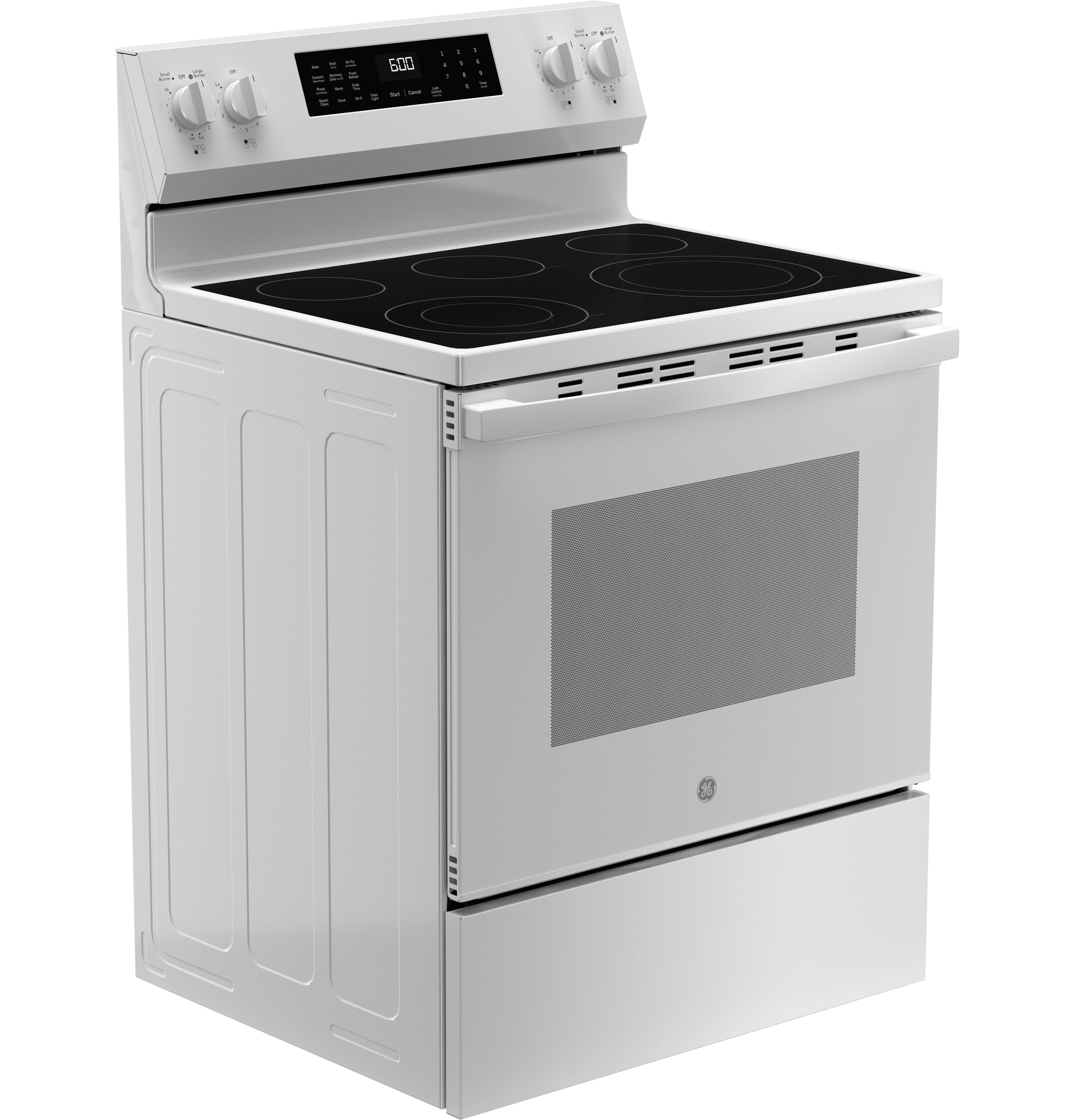GE WHITE ELECTRIC CONVECTION WITH AIR FRY RANGE - Ranges - Additional View 34