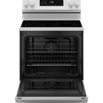 GE WHITE ELECTRIC CONVECTION WITH AIR FRY RANGE - Ranges - Additional View 2