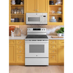 GE WHITE ELECTRIC CONVECTION WITH AIR FRY RANGE - Ranges - Additional View 5