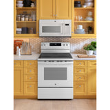 GE WHITE ELECTRIC CONVECTION WITH AIR FRY RANGE - Ranges - Additional View 5