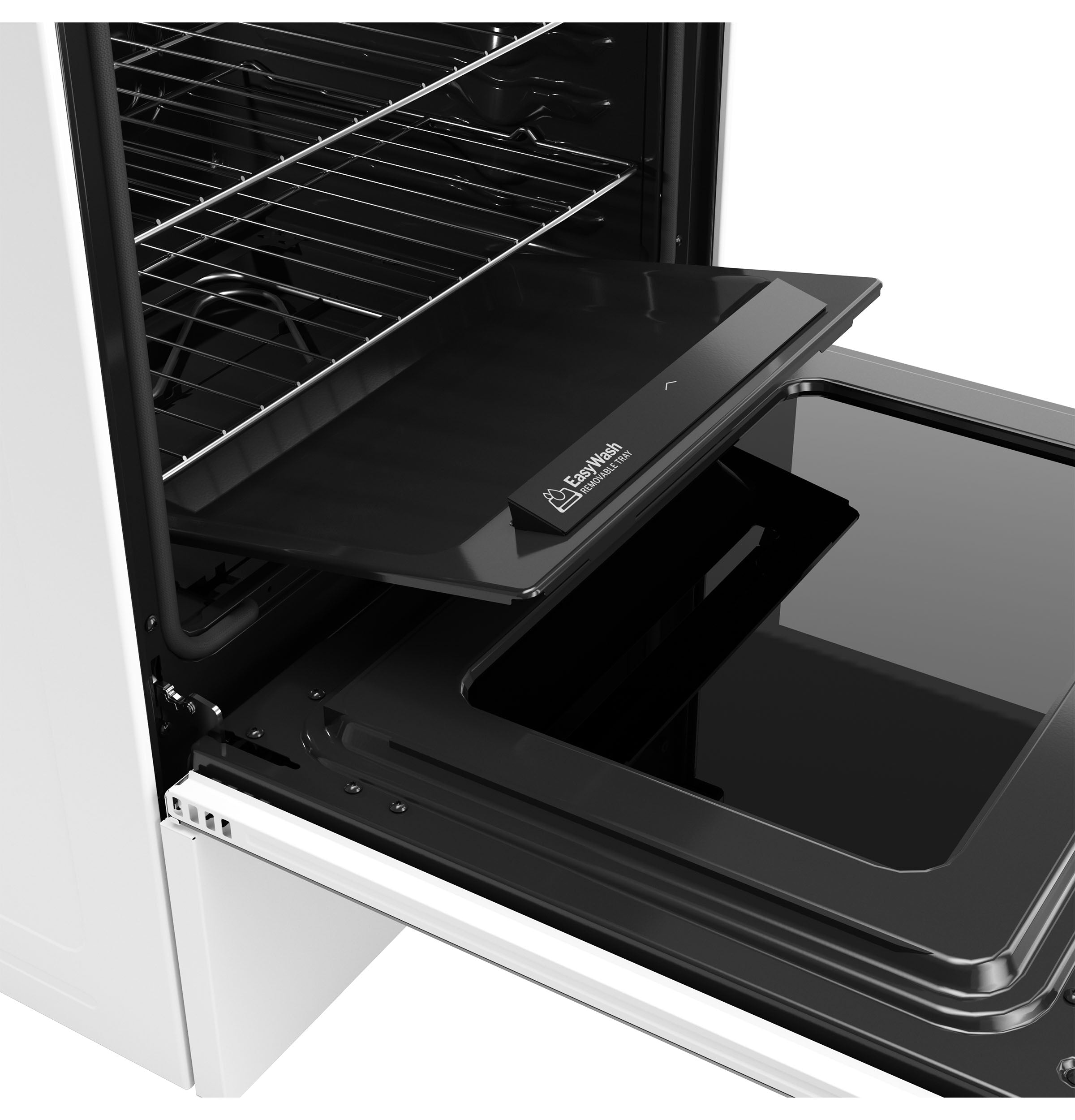 GE WHITE ELECTRIC CONVECTION WITH AIR FRY RANGE - Ranges - Additional View 7