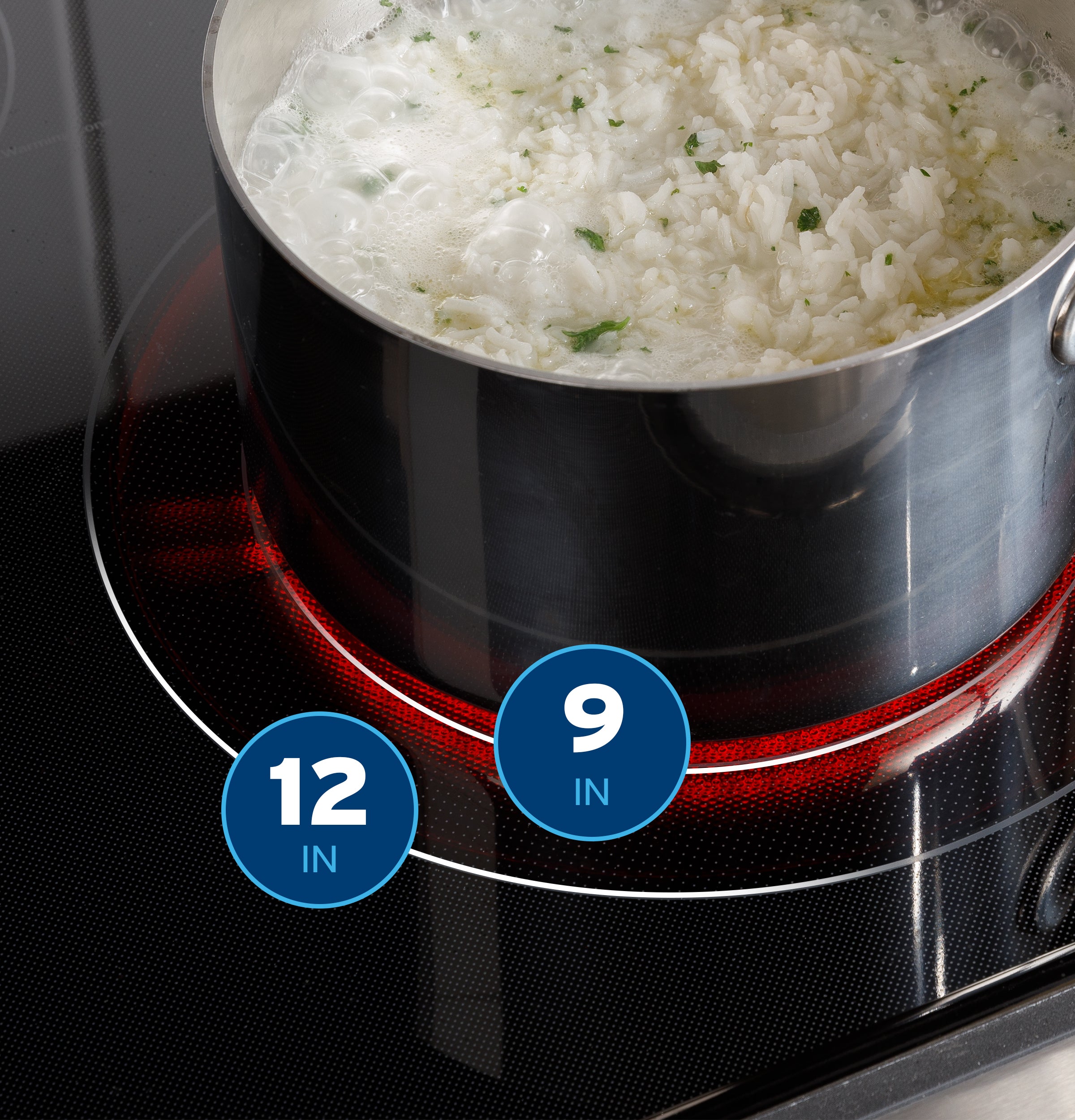 GE WHITE ELECTRIC CONVECTION WITH AIR FRY RANGE - Ranges - Additional View 23