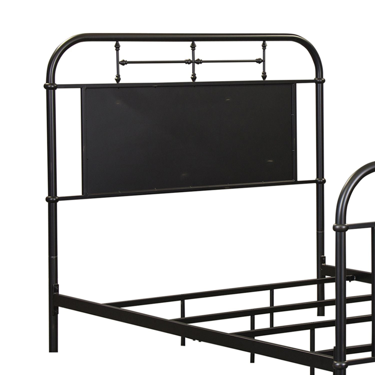 Liberty Furniture - Jolene Vintage Full Headboard - Black - Metal - Headboards - Additional View 1