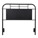 Liberty Furniture - Jolene Vintage Full Headboard - Black - Metal - Headboards - Additional View 2