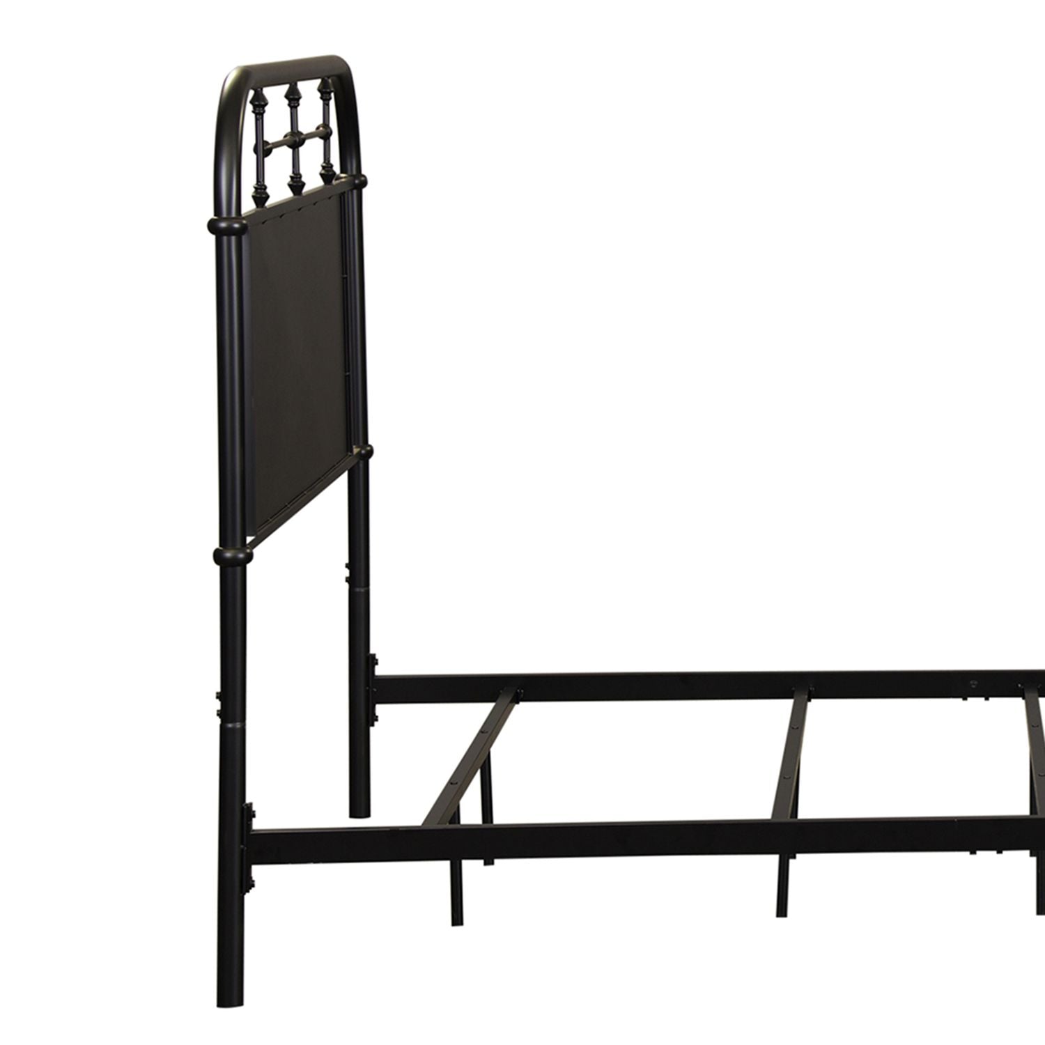 Liberty Furniture - Jolene Vintage Full Headboard - Black - Metal - Headboards - Additional View 3