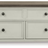 Ashley Furniture - BOLANBURG LIFT TOP COCKTAIL TABLE - White Wood - Tables - Additional View 5