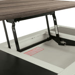 Ashley Furniture - BOLANBURG LIFT TOP COCKTAIL TABLE - White Wood - Tables - Additional View 12
