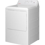 GE - Hotpoint 6.2 Cu. Ft. Capacity  Electric Dryer With Up To 120 Ft. Venting And Shallow Depth​ - White - Dryers - Additional View 1